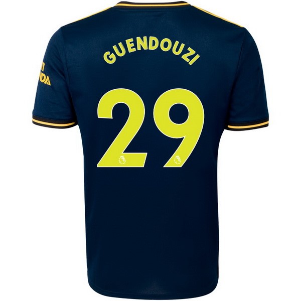 Camiseta Arsenal NO.29 Guendouzi 3ª 2019-2020 Azul